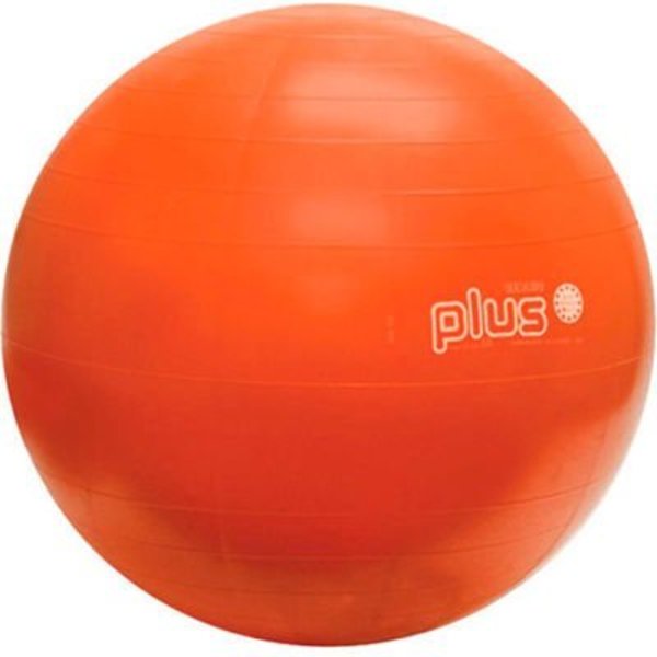 Fabrication Enterprises PhysioGymnic„¢ Molded Vinyl Inflatable Exercise Ball, 55 cm (22"), Orange 30-1701